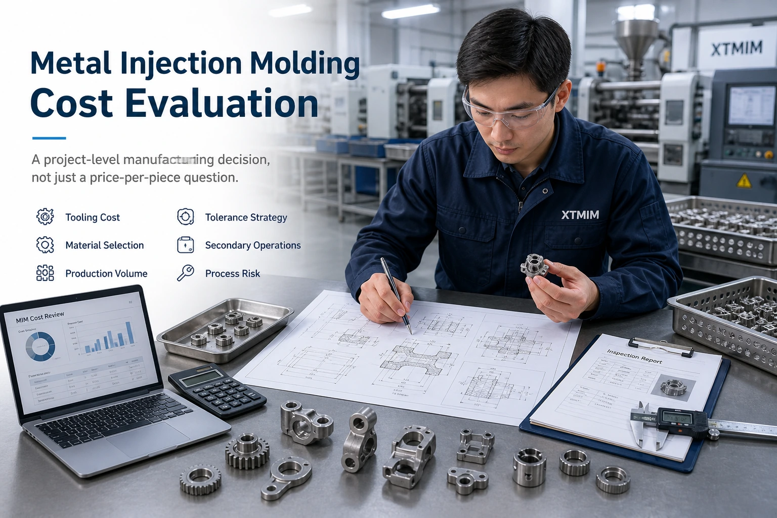 Metal Injection Molding Cost: Tooling, Unit Price & RFQ