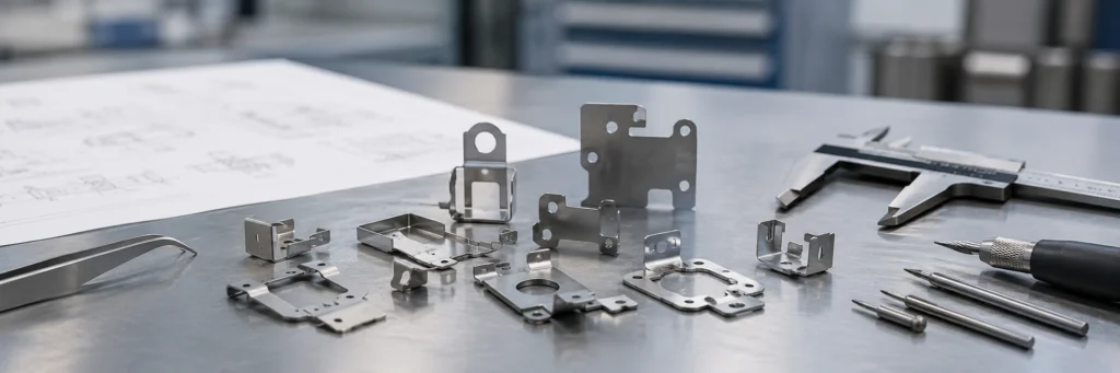Stamped part secondary machining review for MIM process evaluation